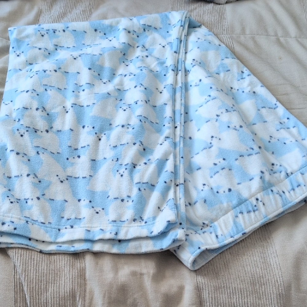 Wondershop Light Blue and White Men's Sleepwear